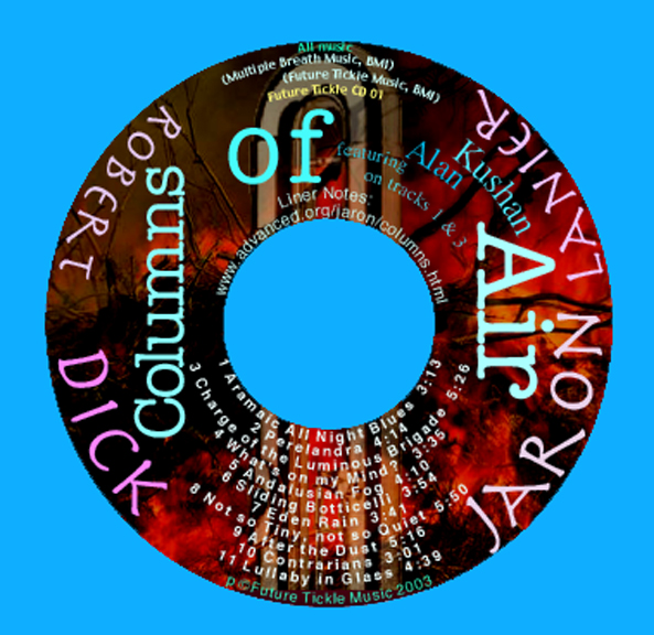 Overly Cluttered CD Face Design.