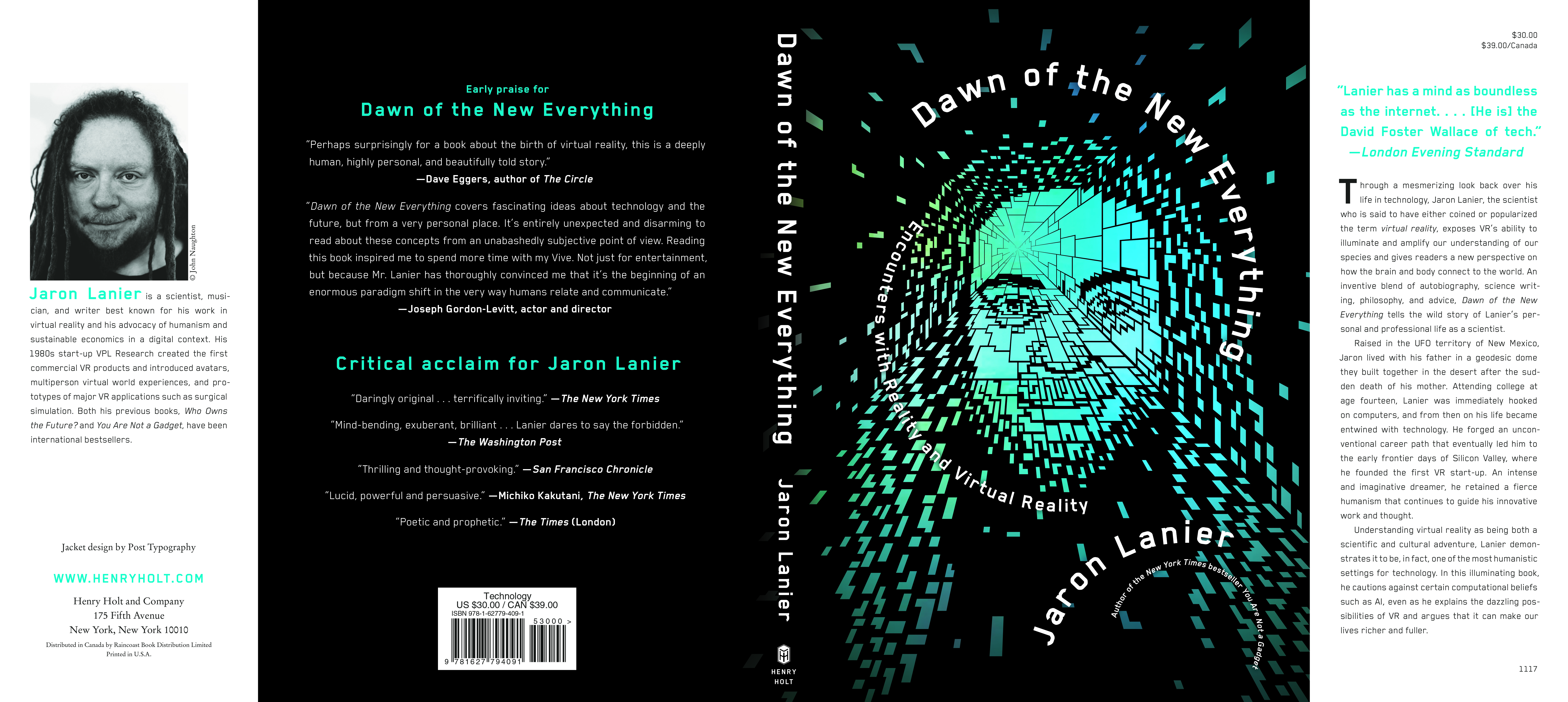 US cover Dawn of the New Everything